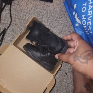 Nike Baby & Walker Black Infant Shoes